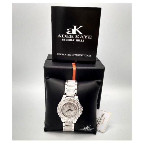 Adee Kaye AK9-10L Women’s Dazzling Bling Crystal Collection Watch - Picture 2 of 9